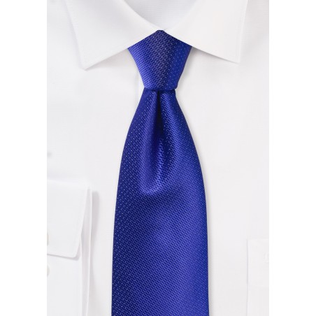 Mens Wedding Tie in Bright Horizon Blue