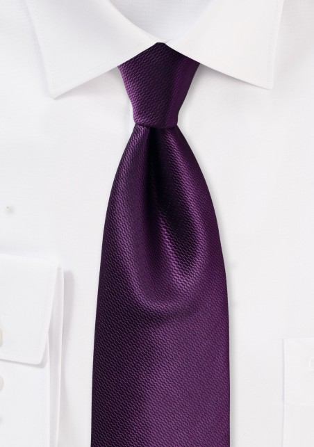 Italian Plum Hued Wedding Tie