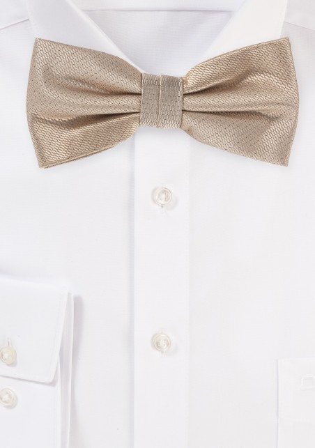 Formal Golden Mens Bow Tie