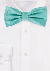 Beachy Wedding Bow Tie in Spa