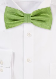 Kiwi Green Bow Tie