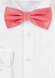 Dressy Bow Tie in Coral Reef