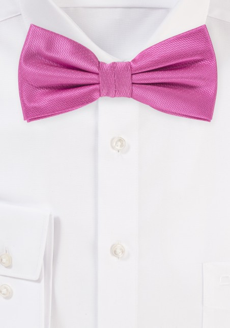 Dress Bow Tie in Begonia