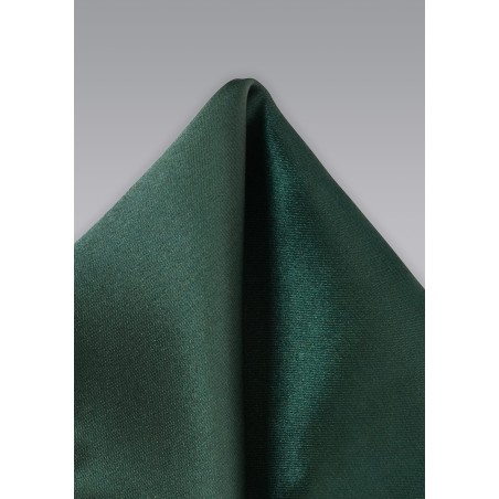 Dark Green Handkerchief for Men
