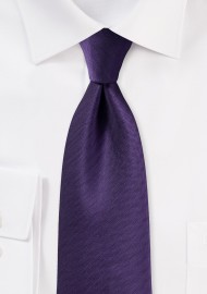 Herringbone Tie in Regency Purple