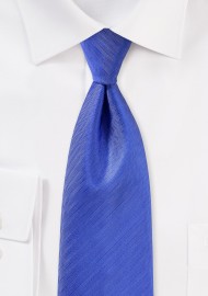 Herringbone Tie in Marine Blue