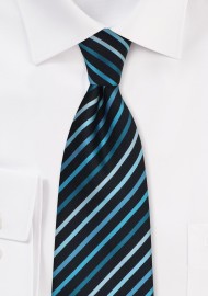 Turquoise and Teal Kids Tie