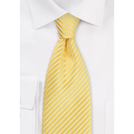 Kids Necktie in Maize-Yellow