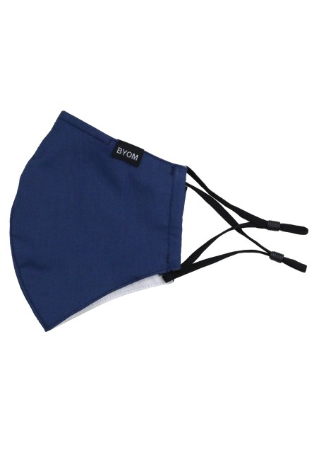 ocean blue mask in cotton