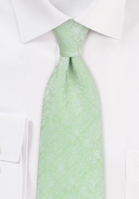 Light Cypress Green Kids Length Tie