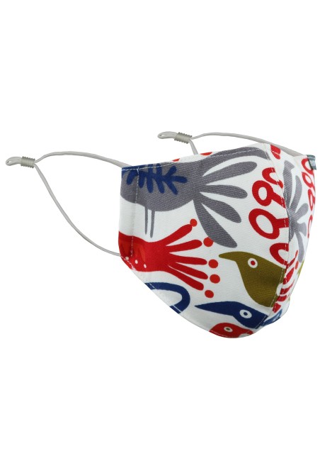 Abstract Brid Print Filter Face Mask