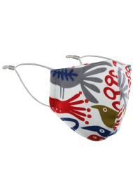 Abstract Brid Print Filter Face Mask