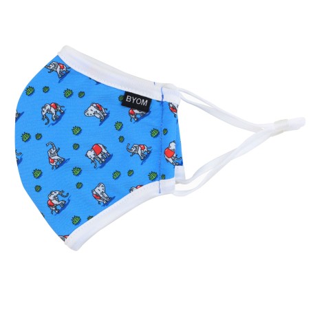 Tiny Elephant Print Mask for Kids