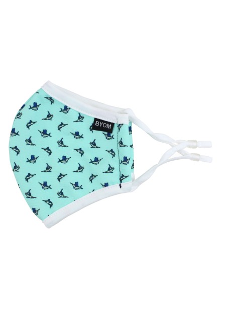 Kids Mask with Jumping Marlins