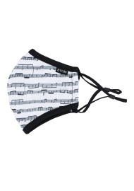 Love for Music Print Kids Mask