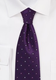 amethyst designer tie by PUCCINI