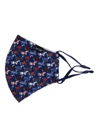 Equestrian Print Mask with Filter