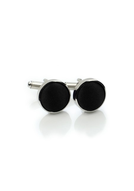 Formal Dress Cufflinks in Jet Black
