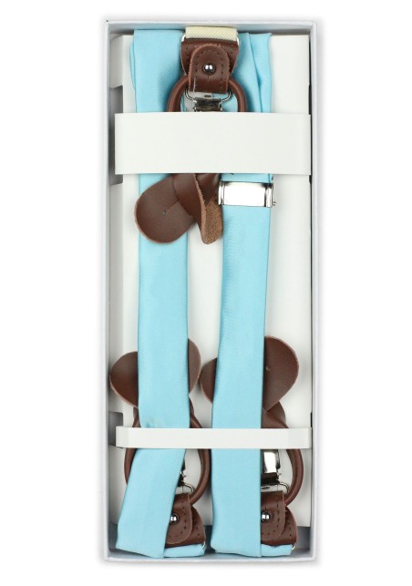 Pool Blue Suspenders in Box