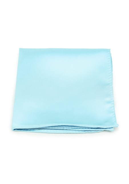 Pool Blue Dress Pocket Square