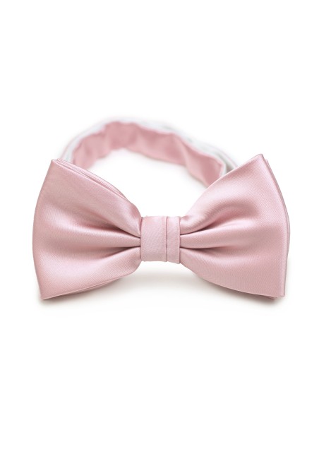 Soft Pink Bow Tie
