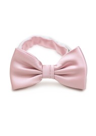 Soft Pink Bow Tie