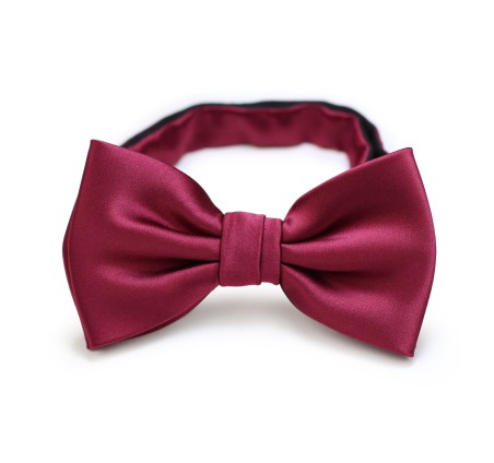 Burgundy Bow Tie