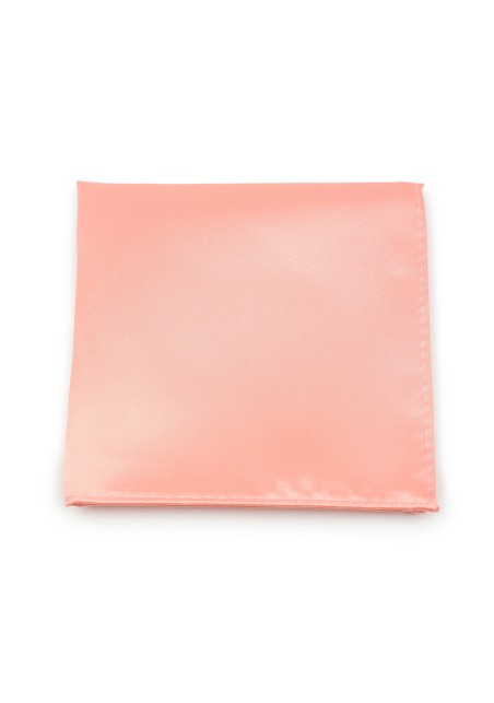 Tropical Peach Wedding Pocket Square