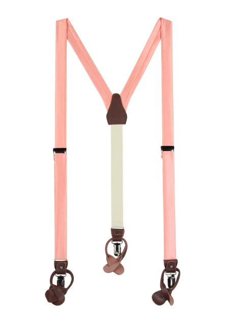 Tropical Peach Suspenders