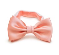 Tropical Peach Wedding Bow Tie