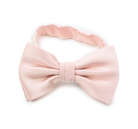 Peach Blush Wedding Bow Tie