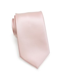 Necktie in Peach Blush