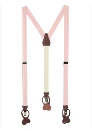 Peach Blush Suspenders