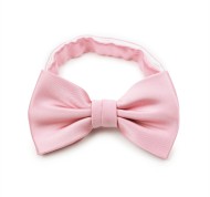 Petal Pink Dress Bow Tie