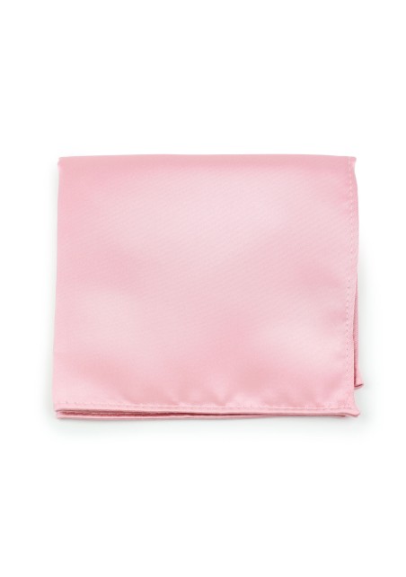 Petal Pink Fabric Pocket Square