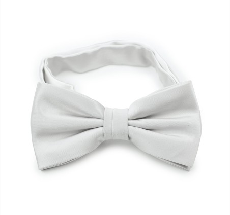 Light Silver Bow Tie