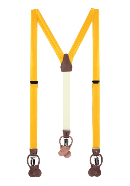 Golden Saffron Suspenders