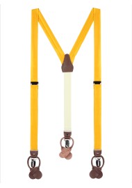 Golden Saffron Suspenders