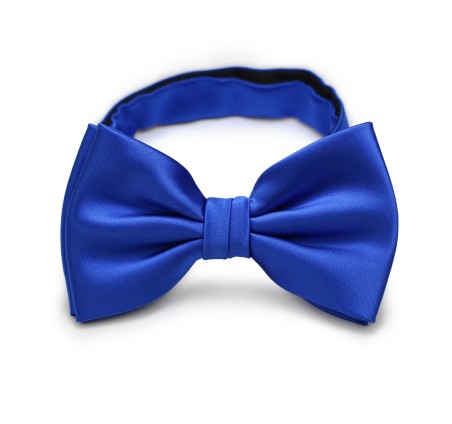 Marine Blue Bow Tie