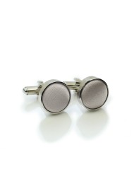 Elegant Silver Cufflinks