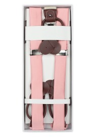 Candy Pink Suspenders in Box