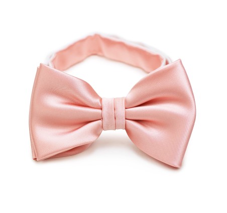 Candy Pink Bow Tie