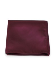 Plum Pocket Square