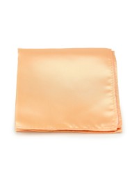 Peach Apricot Pocket Square