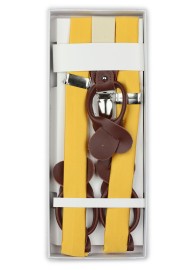 Sunflower Yellow Suspenders in Box