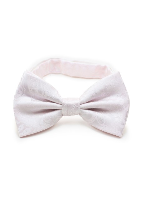 Blush Paisley Bowtie