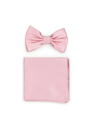 Petal Pink Bow Tie Set