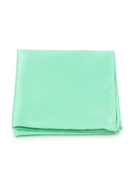Shiny Mint Pocket Square