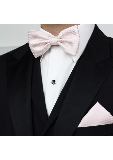 Bridal Blush Bowtie Set Styled