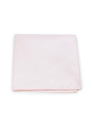 Bridal Blush Pocket Square